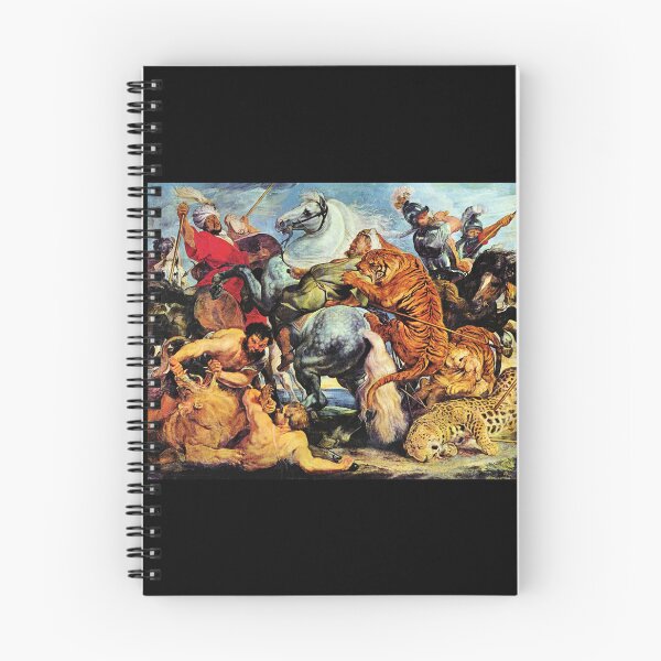 Item preview, 'Lion And Tiger Hunting' by Rubens (Reprint) designed and sold by Classic Visions Gallery.