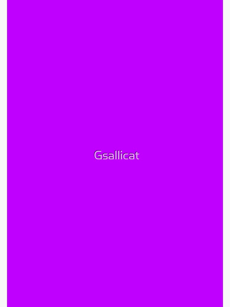 Electric Violet Purple, Solid Purple