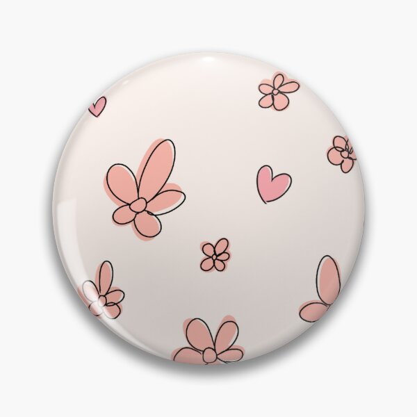 Item preview, Heartstopper flowers and hearts mix (pink) designed and sold by Sophprano.