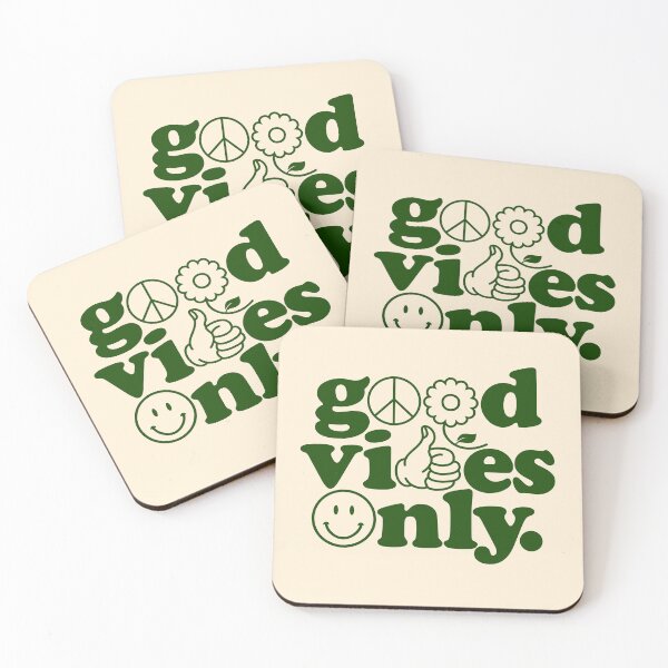 Item preview, Good Vibes Only {Forest Green Version} designed and sold by TheLoveShop.