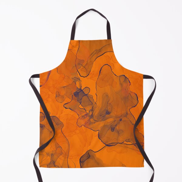 Item preview, Abstract fluid orange illustration  designed and sold by Mashusha-art.