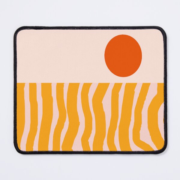 Item preview, Modern Abstract Minimalist Vertical Stripes in Pink and Orange designed and sold by Deutschic.