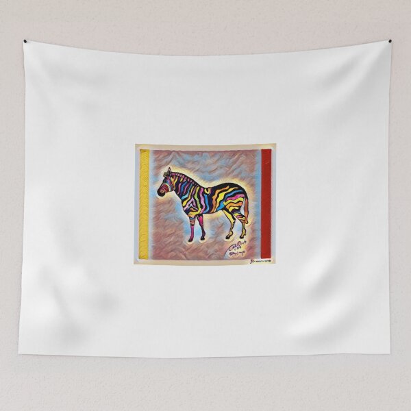 Item preview, Rainbow Zebra designed and sold by QArtXchange.