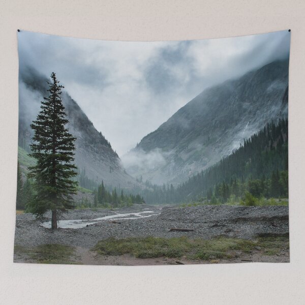 Item preview, Foggy Forest Valley designed and sold by Lostlogo.