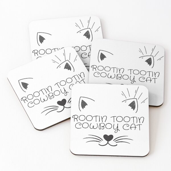 Item preview, rootin tootin cowboy cat designed and sold by earth wings.