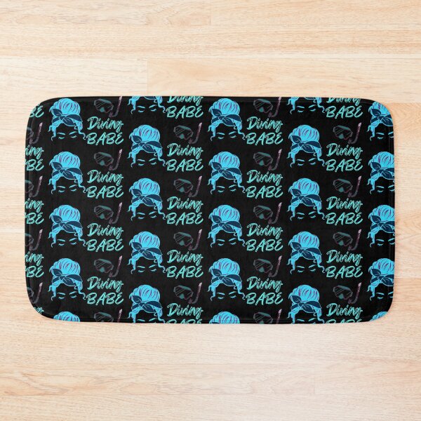 Item preview, Messy Bun Diving Babe, Diver Girls, Scuba Diver  designed and sold by Rally-Girl.