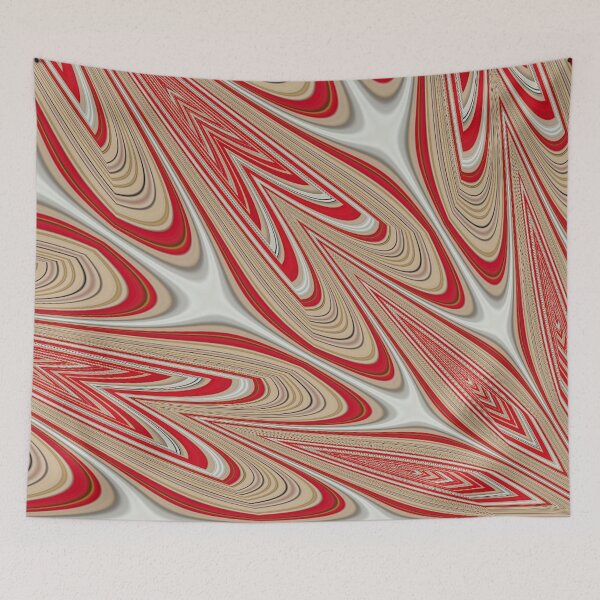 Item preview, Red and White Leaves designed and sold by SDC Original Designs.