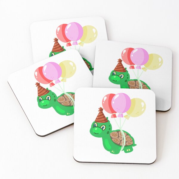 Item preview, A little turtle with baloon designed and sold by Pragatee.