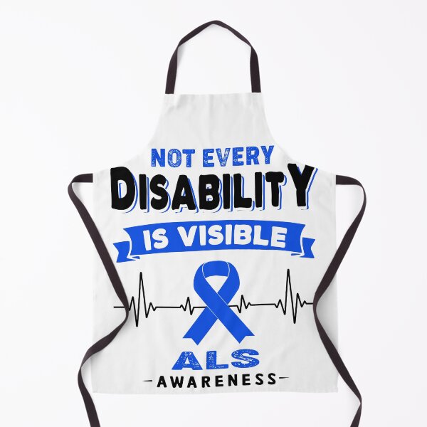 Item preview, ALS Awareness - Not Every Disability Is Visible designed and sold by RidnerStore.