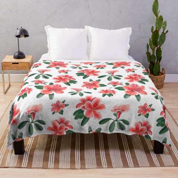 Item preview, Azalea Flower Pattern  designed and sold by WaterStrokesArt.