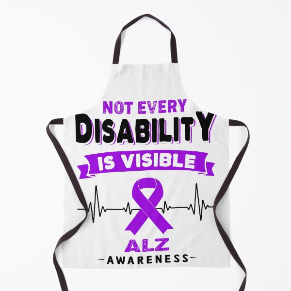 Item preview, ALZ Awareness - Not Every Disability Is Visible designed and sold by RidnerStore.