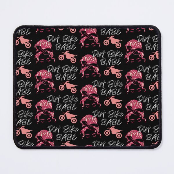 Item preview, Messy Bun Dirt Bike Babe, Girls, Mx Biker designed and sold by Rally-Girl.