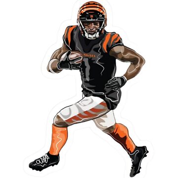 Ja'marr Chase Cincinnati Bengals Jamarr Orange Youth Kid T