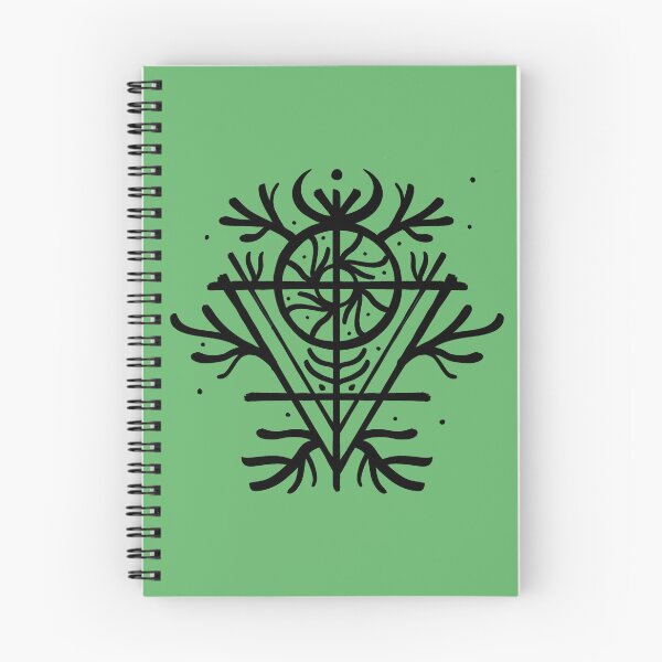 Item preview, Sello elemental de tierra (negro) designed and sold by RavenWisdomArts.