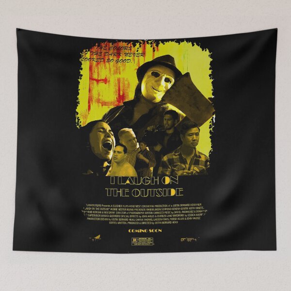 Item preview, I Laugh on the Outside short film artwork designed and sold by SlasherFilms.