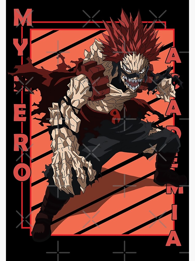 "Eijiro Kirishima Red Riot My Hero Academia Boku No Hiro Akademia Color ...