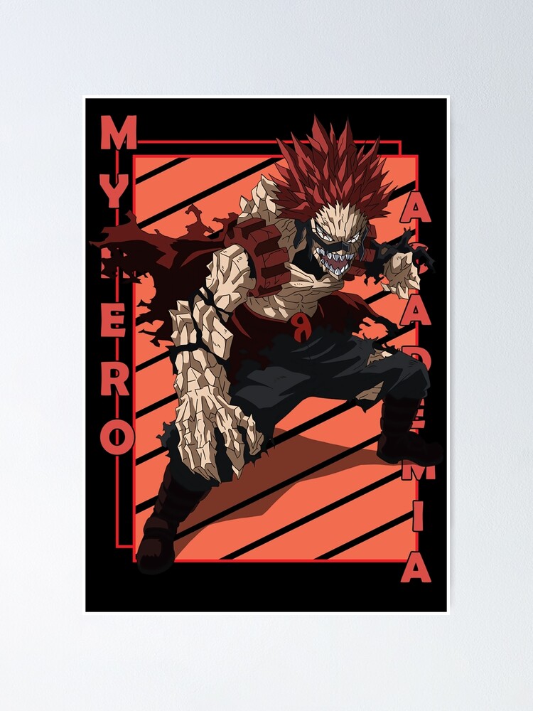 "Eijiro Kirishima Red Riot My Hero Academia Boku No Hiro Akademia Color ...