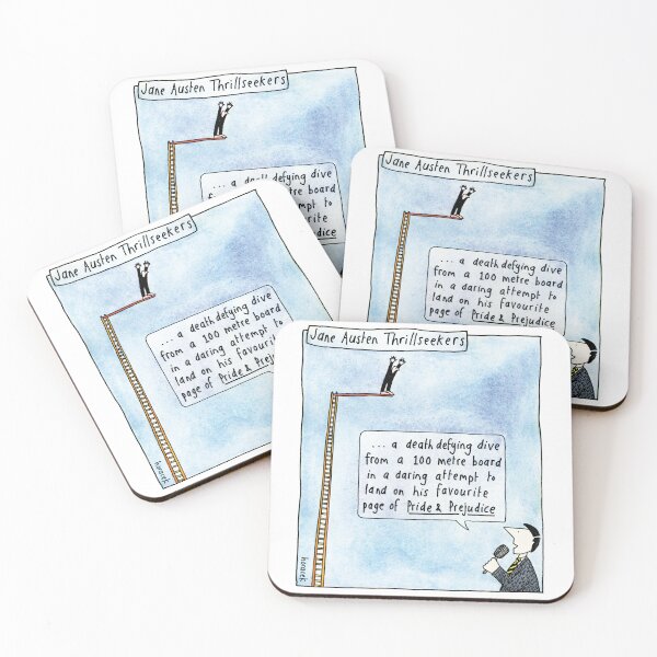 Item preview, Jane Austen Thrillseekers designed and sold by judyhoracek.
