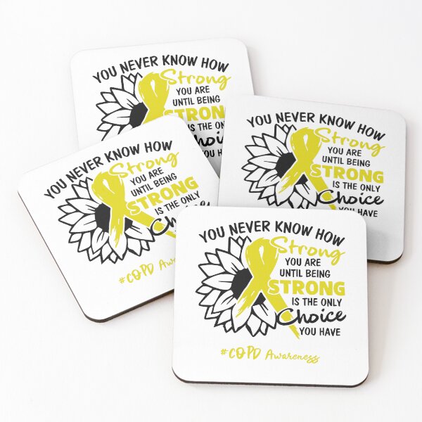 Item preview, COPD Awareness - You never know how STRONG you are until being STRONG is the only CHOICE you have designed and sold by Aaron309.