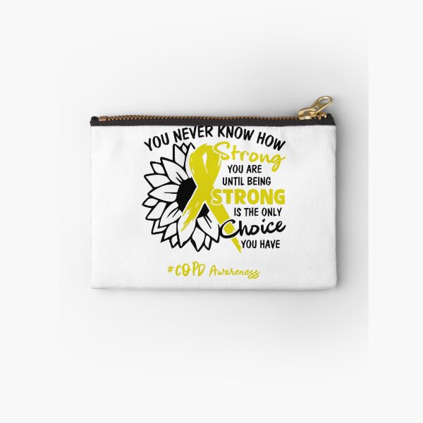 Item preview, COPD Awareness - You never know how STRONG you are until being STRONG is the only CHOICE you have designed and sold by Aaron309.