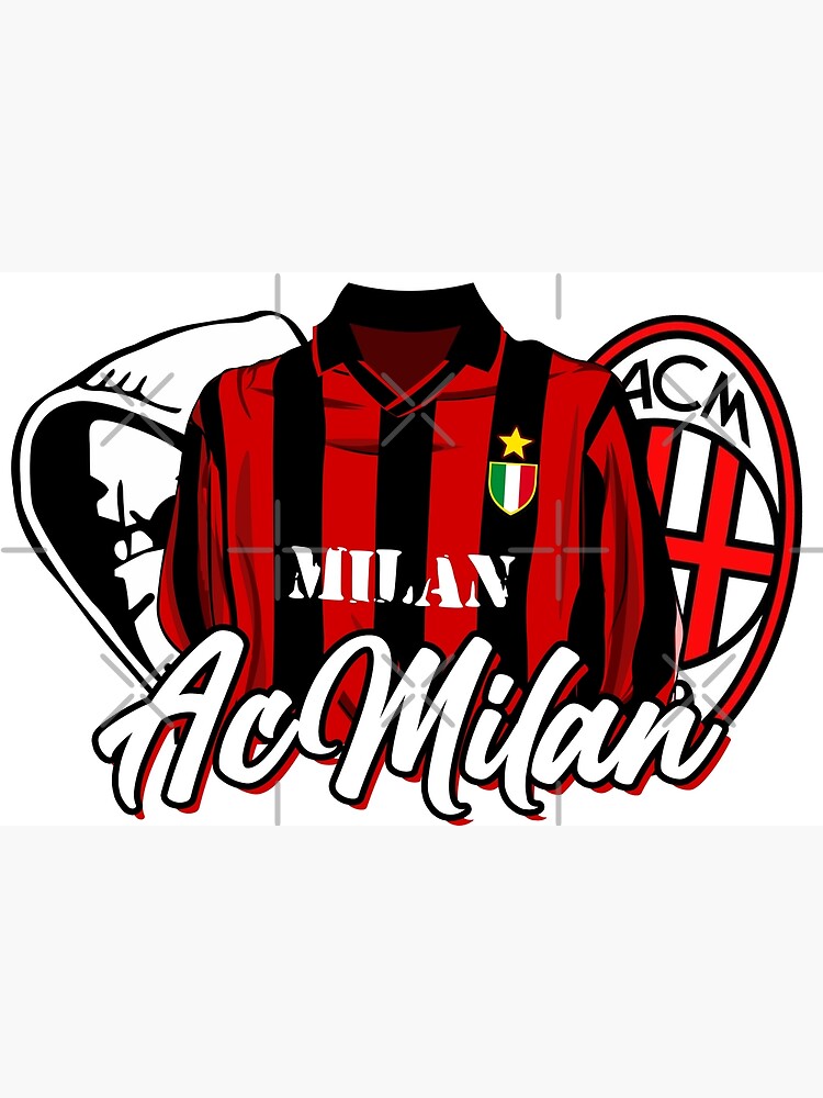 ac milan  Art Print by lounesartdessin