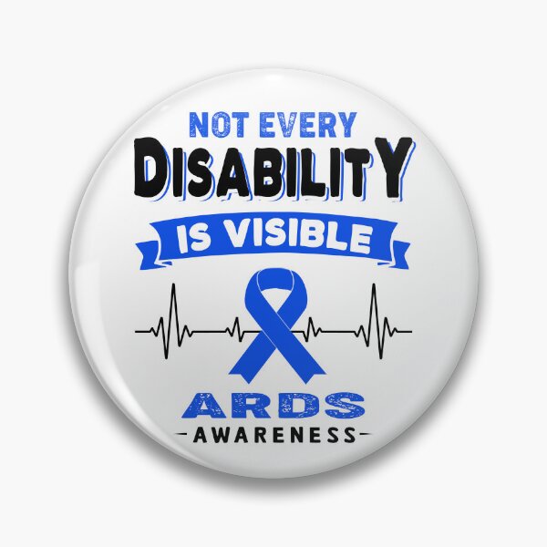 Item preview, ARDS Awareness - Not Every Disability Is Visible designed and sold by RidnerStore.