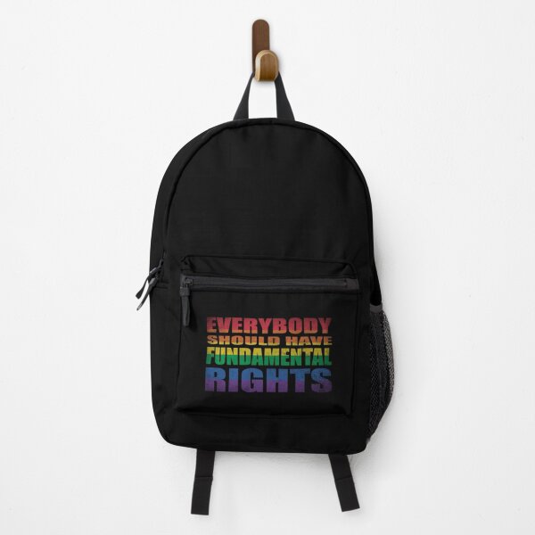 Item preview, Everybody should have fundamental rights rainbow designed and sold by YassOrNope.
