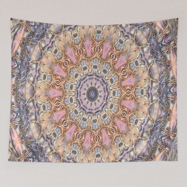 Item preview, Serenity Knit Mandala in Spring designed and sold by MediaArtbyMara.
