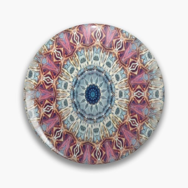 Item preview, Serenity Knit Mandala in Fall designed and sold by MediaArtbyMara.