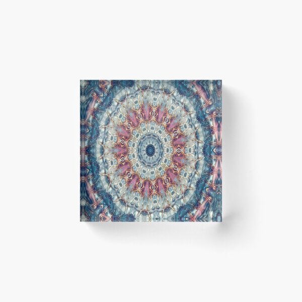 Item preview, Serenity Knit Mandala in Fall designed and sold by MediaArtbyMara.