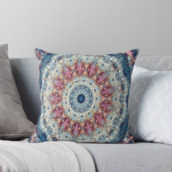 Item preview, Serenity Knit Mandala in Fall designed and sold by MediaArtbyMara.