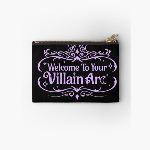 Item preview, Welcome to Your Villain Arc (Lilac on BLK) designed and sold by Caffinatedkitti.
