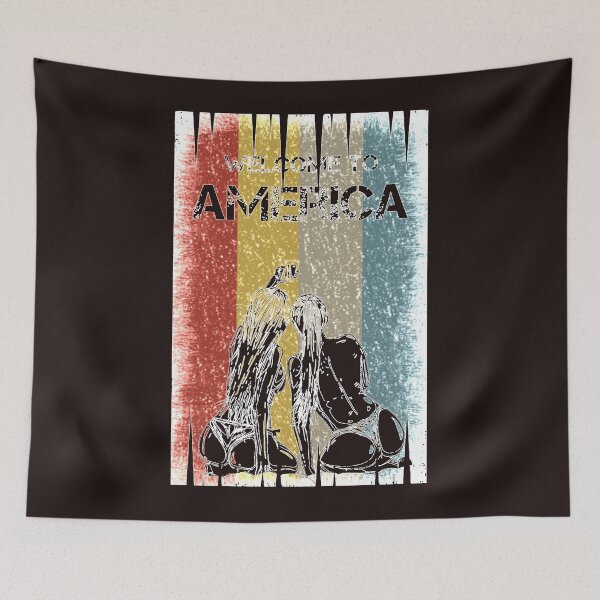 Item preview, American Beach Classic T-Shirt designed and sold by BenjaminEvansf.