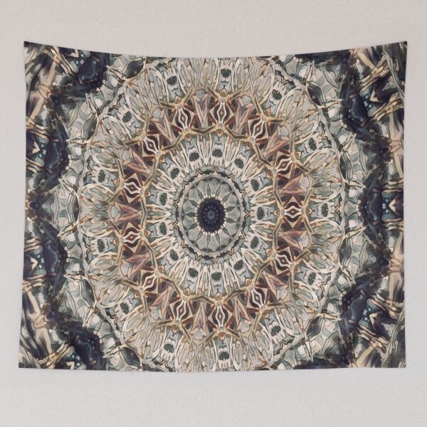 Item preview, Serenity Knit Mandala in Winter designed and sold by MediaArtbyMara.