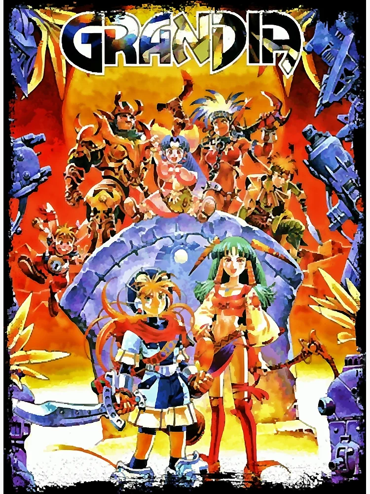 Cool Box Art on X: Grandia / Print ad / ESP / 1999   / X