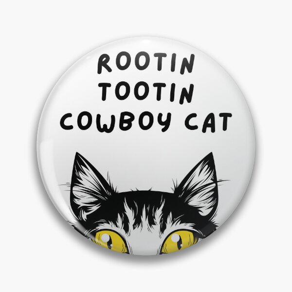 Item preview, rootin tootin cowboy cat designed and sold by earth wings.