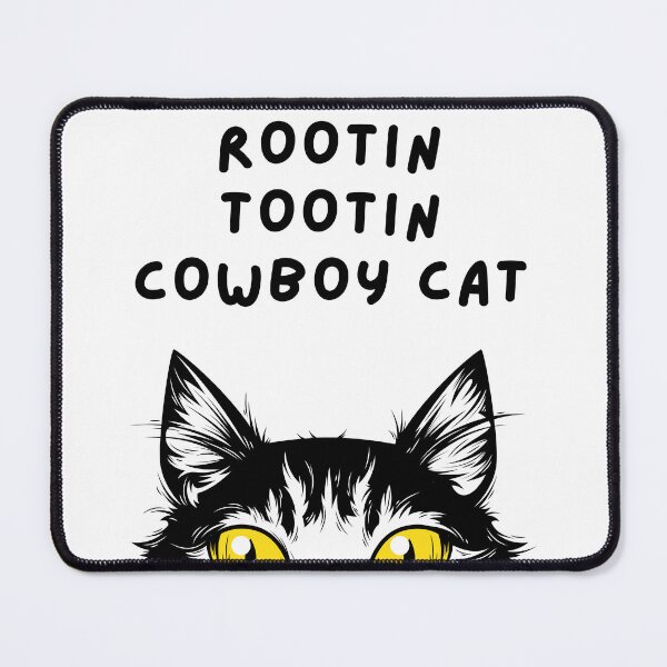 Item preview, rootin tootin cowboy cat designed and sold by earth wings.