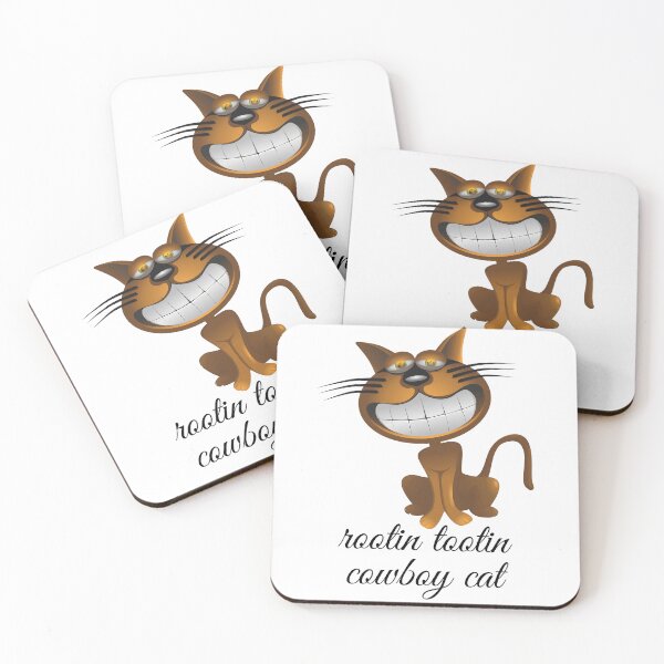 Item preview, rootin tootin cowboy cat designed and sold by earth wings.