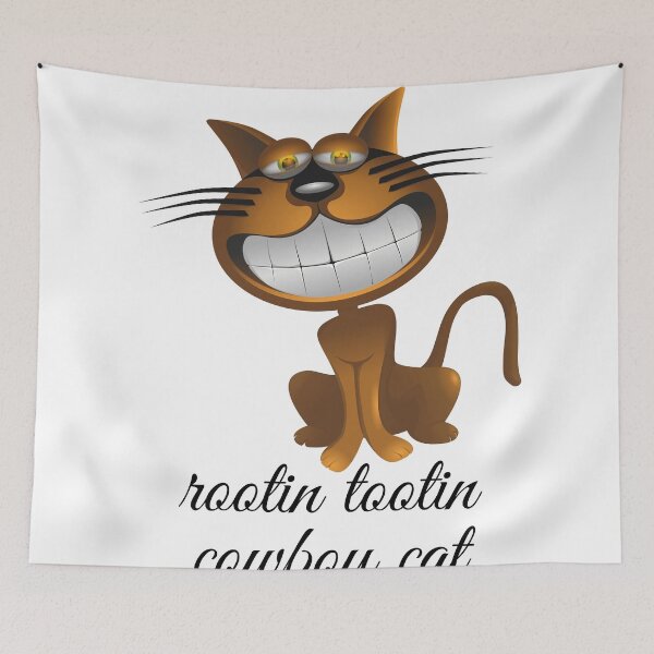 Item preview, rootin tootin cowboy cat designed and sold by earth wings.
