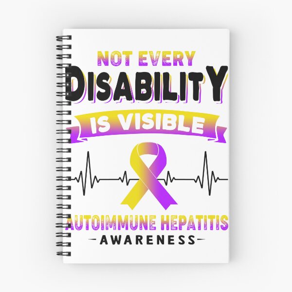 Item preview, Autoimmune Hepatitis Awareness - Not Every Disability Is Visible designed and sold by RidnerStore.