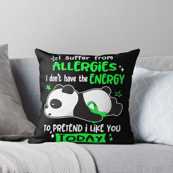 Artikelvorschau, Allergiebewusstsein - Ich leide an Allergien und habe HEUTE nicht die ENERGIE, so zu tun, als würde ich dich mögen entworfen und verkauft von Hilten.