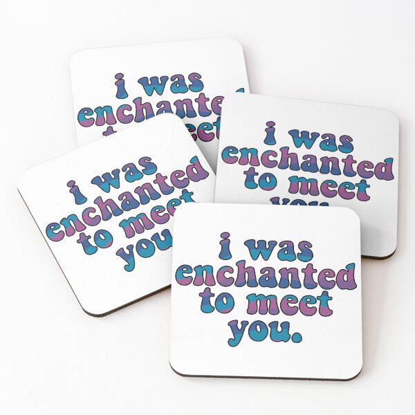 Item preview, Taylor Swift ‘i was enchanted to meet you.’ designed and sold by Sarah Swiftie.