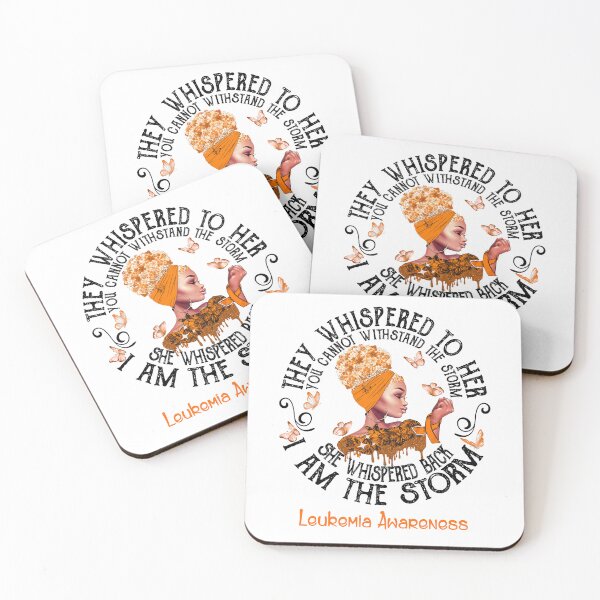 Item preview, Black Girl I Am The Storm Leukemia Awareness designed and sold by Mnrshirley.