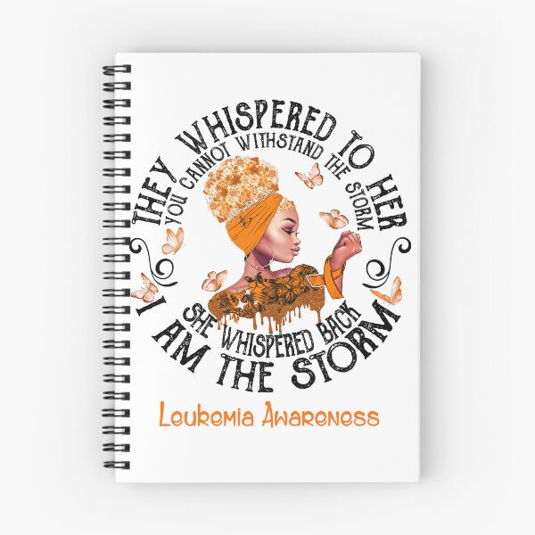 Item preview, Black Girl I Am The Storm Leukemia Awareness designed and sold by Mnrshirley.