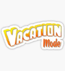 Pegatina Modo vacaciones