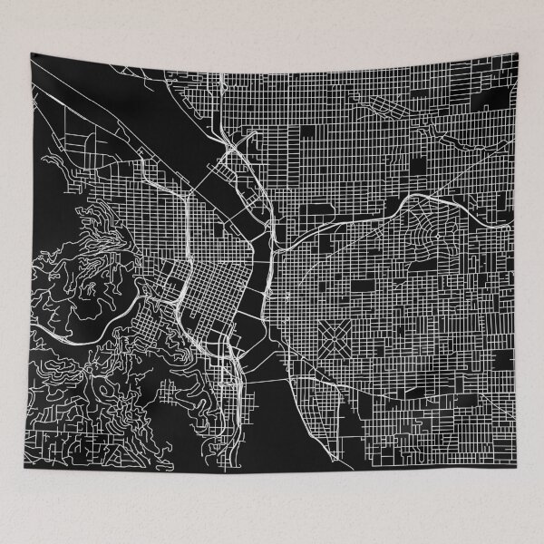 Item preview, Portland Street Map designed and sold by flashman.