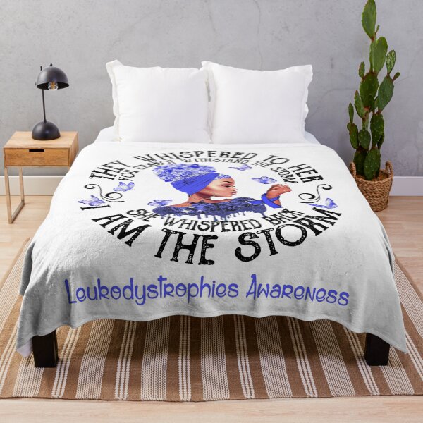 Item preview, Black Girl I Am The Storm Leukodystrophies Awareness designed and sold by Mnrshirley.