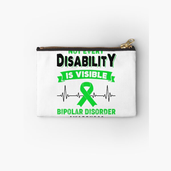 Item preview, Bipolar Disorder Awareness - Not Every Disability Is Visible designed and sold by RidnerStore.