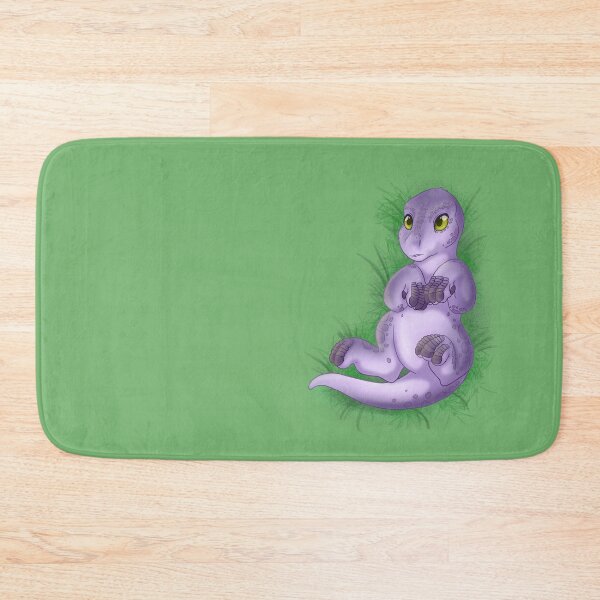 Item preview, Baby Iguanodon - Purple designed and sold by ConvenientCat.