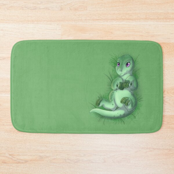 Item preview, Baby Iguanodon - Green designed and sold by ConvenientCat.